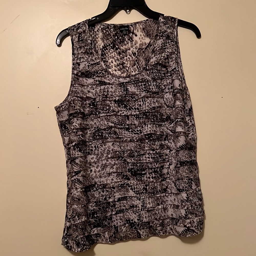 Snake print tank